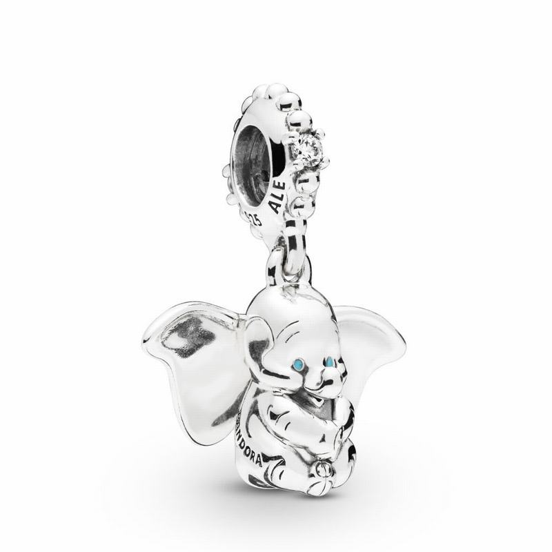 Talismane Pandora Disney Dumbo Argint/Albastri (r2EPgszA)